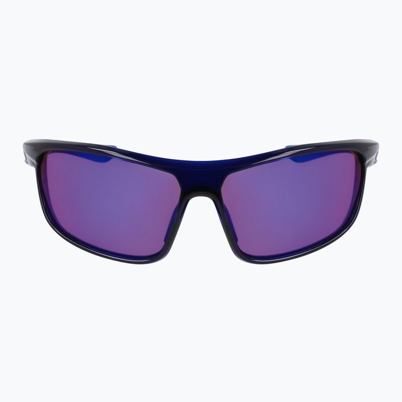Слънчеви очила Nike Windtrack Run E midnight navy/ road tint/ blue mirror 2