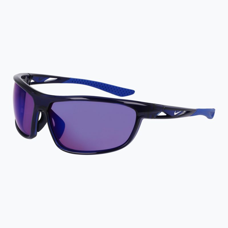 Слънчеви очила Nike Windtrack Run E midnight navy/ road tint/ blue mirror 3
