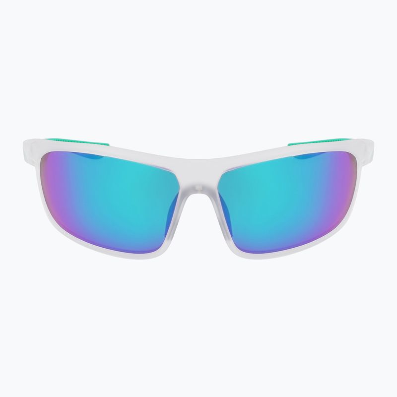 Слънчеви очила Nike Windtrack Run matte clear/ green mirror 2