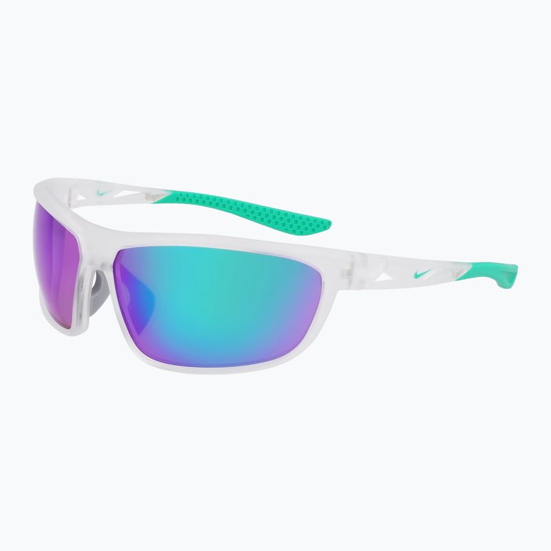 Слънчеви очила Nike Windtrack Run matte clear/ green mirror 3