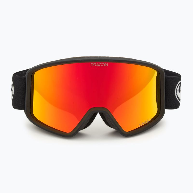 Скиорски очила DRAGON DXT OTG черни/lumalens red ion 2