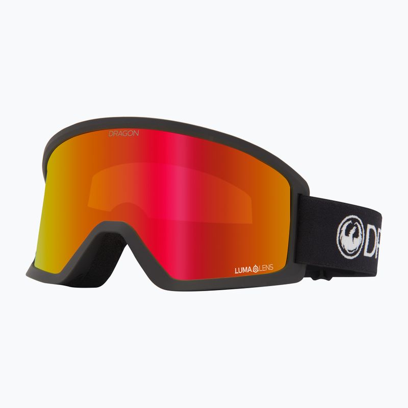 Скиорски очила DRAGON DXT OTG черни/lumalens red ion 5