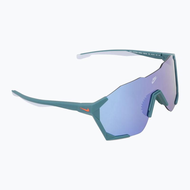 Слънчеви очила Nike Charged Shield matte bicoastal/purple mirror