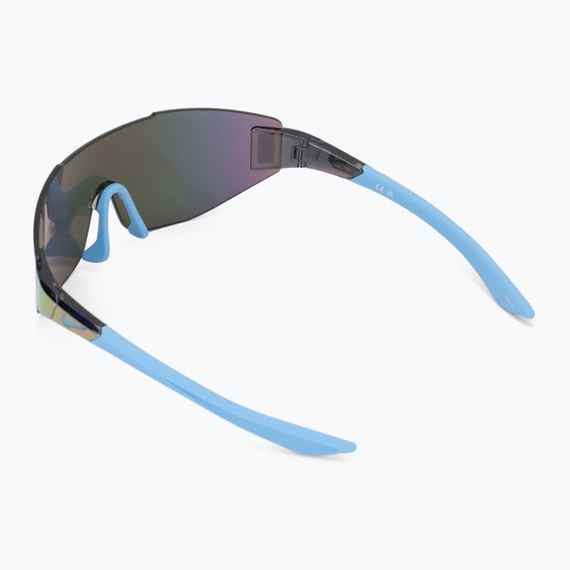 Слънчеви очила Nike Athena Edge university blue/magenta mirror 2