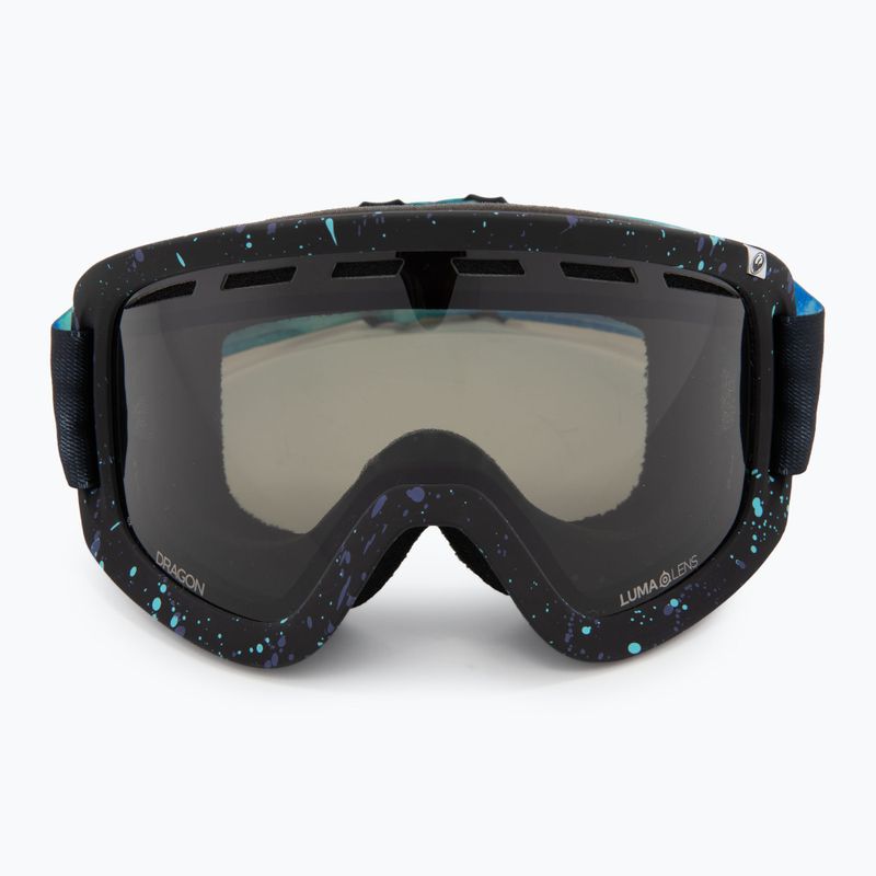 Скиорска маска DRAGON D1 OTG rattle can/lumalens dark smoke/lumalens flash blue 3