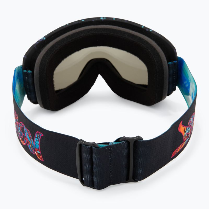 Скиорска маска DRAGON D1 OTG rattle can/lumalens dark smoke/lumalens flash blue 4