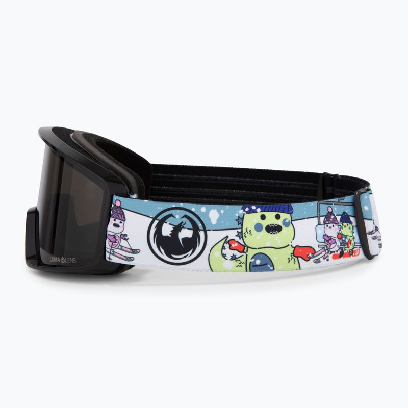 Скиорска маска DRAGON DXT OTG powday/lumalens dark smoke 4