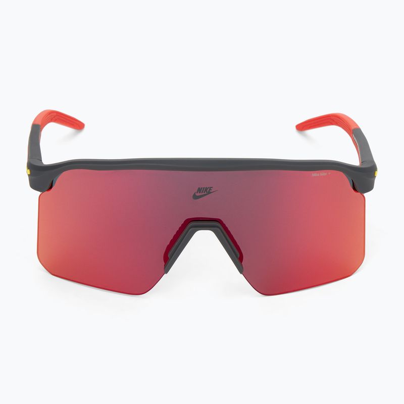 Слънчеви очила Nike Expedition Shield matte dark smoke grey/ red mirror 3