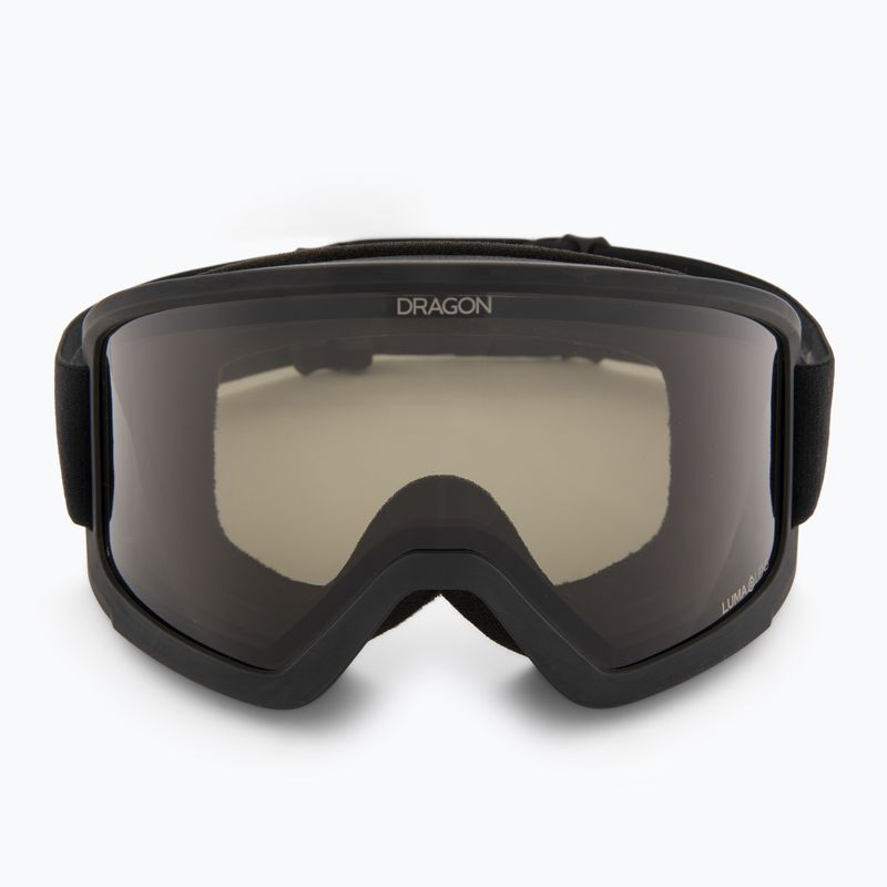 Скиорска маска DRAGON DX3 OTG blackout/lumalens dark smoke 2