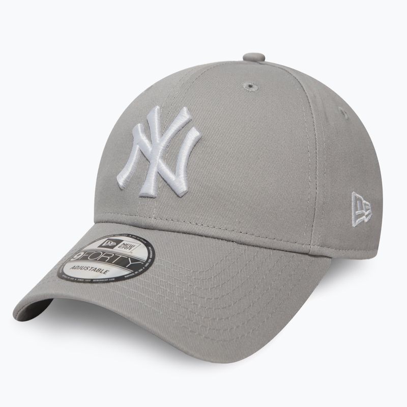 New Era League Essential 9Forty New York Yankees шапка сива 3