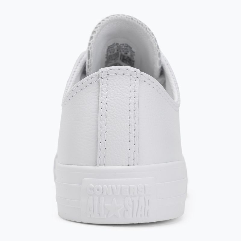 Кецове Converse Chuck Taylor All Star Leather white mono 6