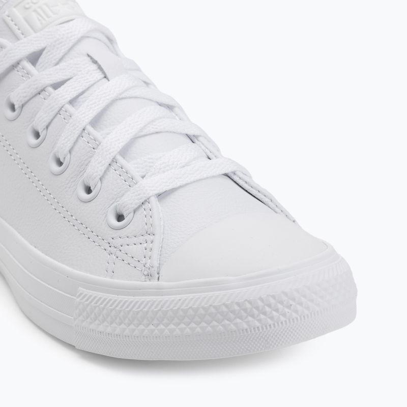 Кецове Converse Chuck Taylor All Star Leather white mono 7