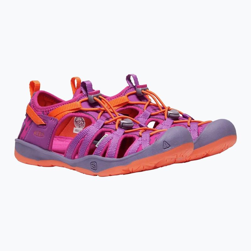 Детски сандали за трекинг KEEN Moxie purple wine/nasturtium 9