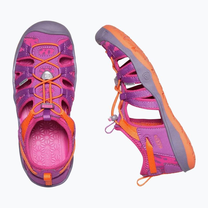 Детски сандали за трекинг KEEN Moxie purple wine/nasturtium 10