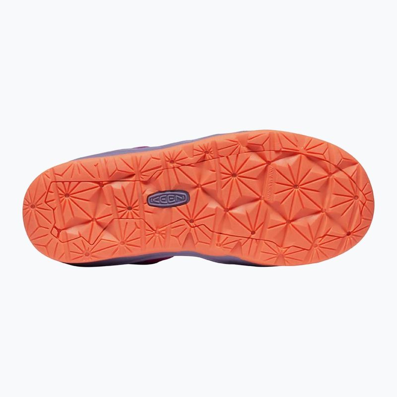Детски сандали за трекинг KEEN Moxie purple wine/nasturtium 11