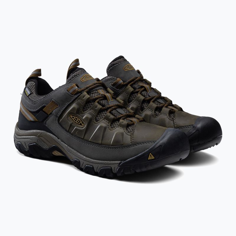 Мъжки ботуши за трекинг KEEN Targhee III Wp green-brown 1017784 5