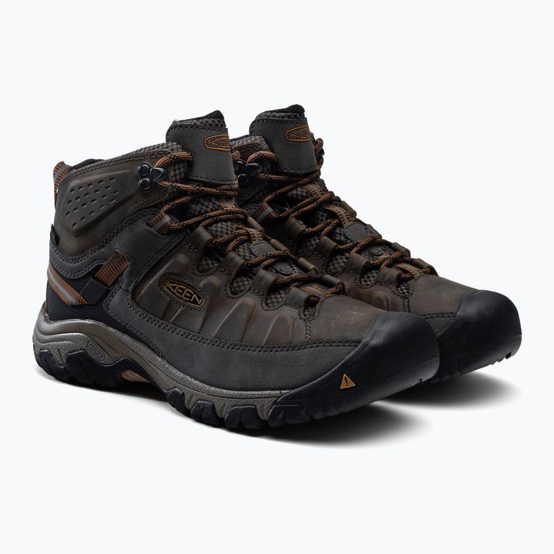 Мъжки ботуши за трекинг KEEN Targhee III Mid black olive 1017787 5