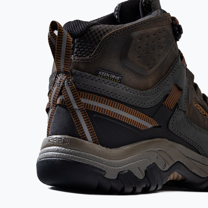 Мъжки ботуши за трекинг KEEN Targhee III Mid black olive 1017787 8
