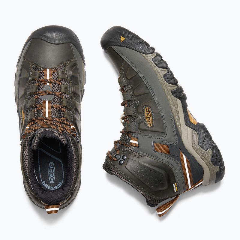Мъжки ботуши за трекинг KEEN Targhee III Mid black olive 1017787 10