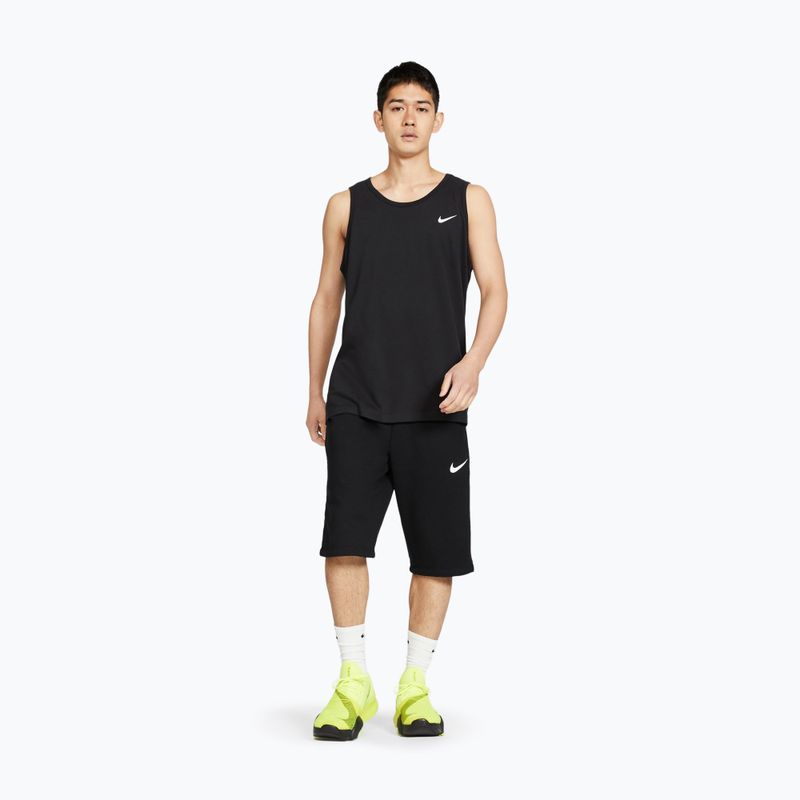 Мъжка тренировъчна тениска Nike Dri-Fit TT black/white 2