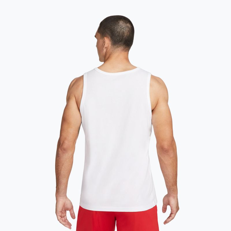 Мъжка тренировъчна тениска Nike Dri-Fit TT white/black 3