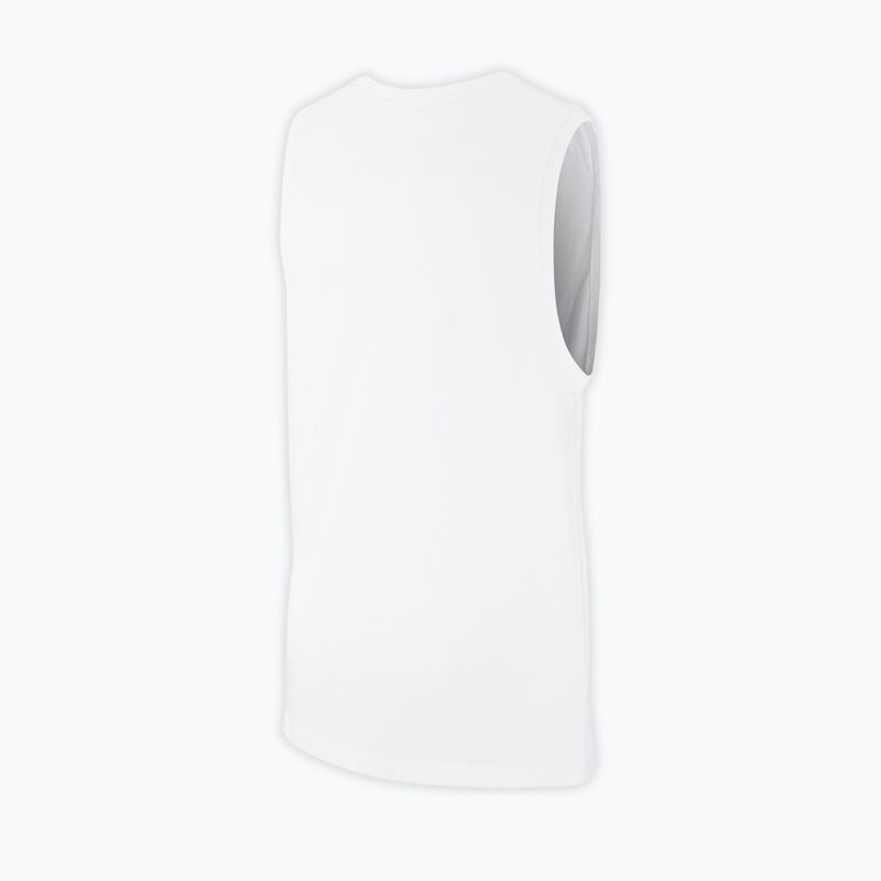 Мъжка тренировъчна тениска Nike Dri-Fit TT white/black 6