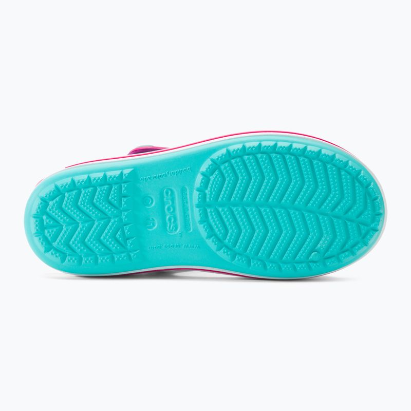 Детски сандали Crocs Crockband pool/candy pink 5