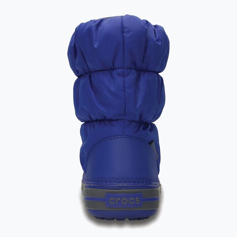 Детски ботуши за сняг Crocs Winter Puff Kids cerulean blue/light grey 3