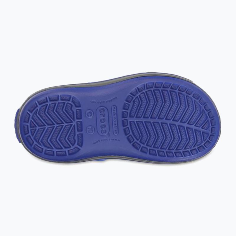 Детски ботуши за сняг Crocs Winter Puff Kids cerulean blue/light grey 4