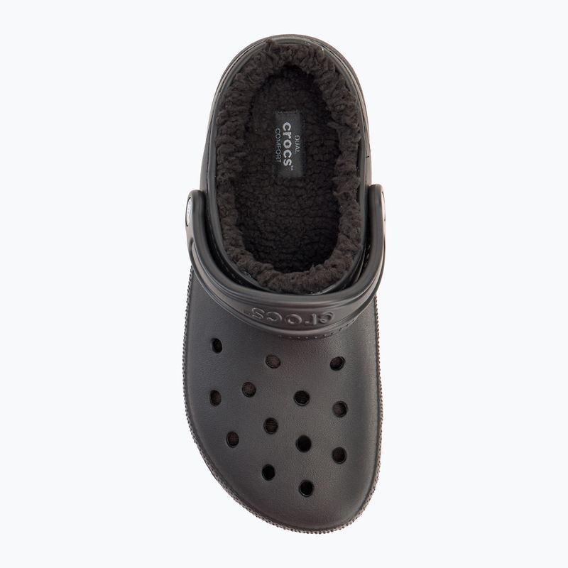 Джапанки Crocs Classic Lined Clog black/black 6