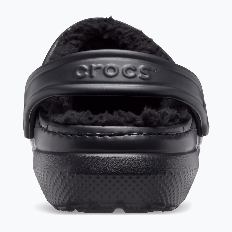 Джапанки Crocs Classic Lined Clog black/black 11