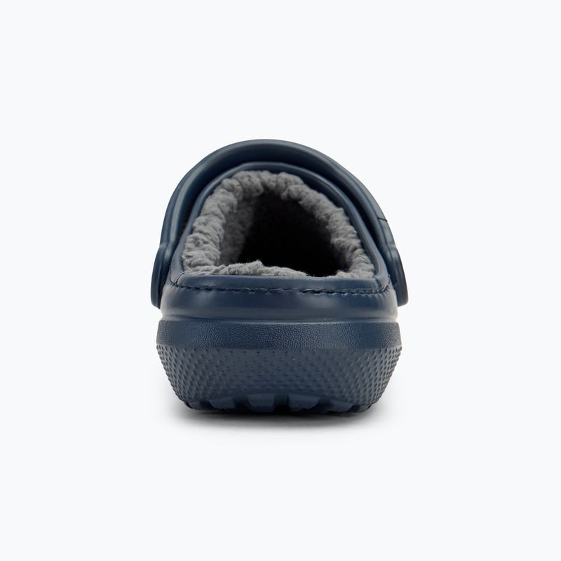 Джапанки Crocs Classic Lined Clog navy/charcoal 7