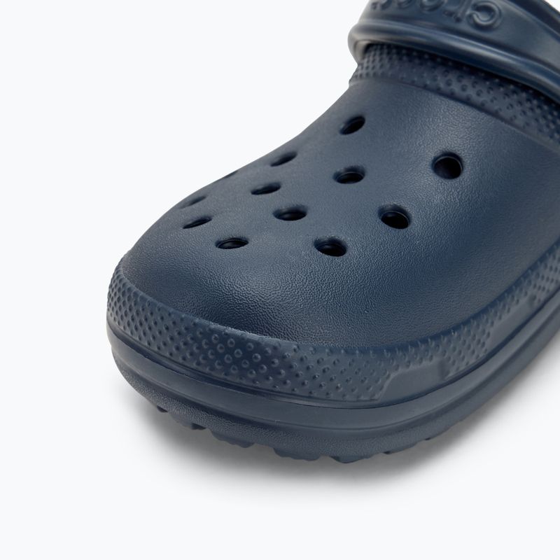 Джапанки Crocs Classic Lined Clog navy/charcoal 8