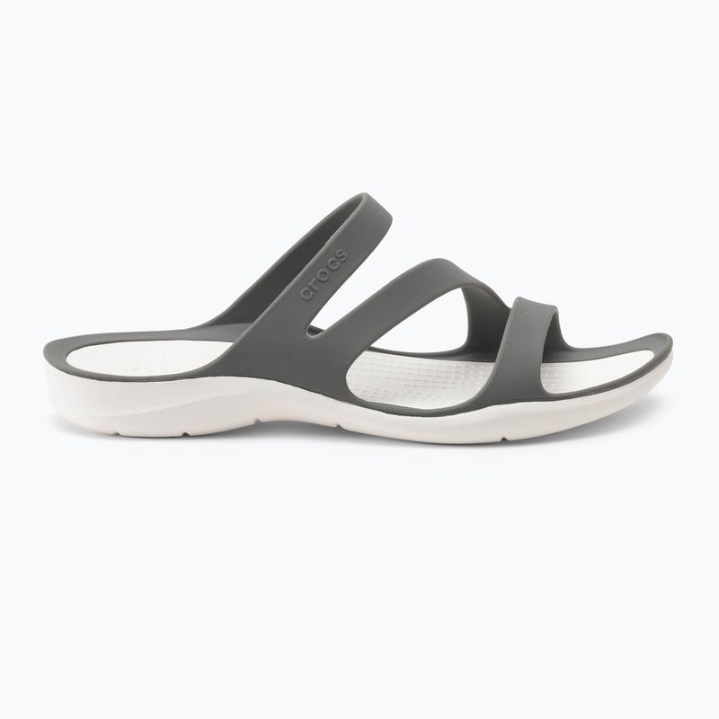 Дамски чехли Crocs Swiftwater Sandal W smoke/white 2