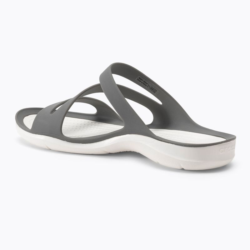 Дамски чехли Crocs Swiftwater Sandal W smoke/white 3
