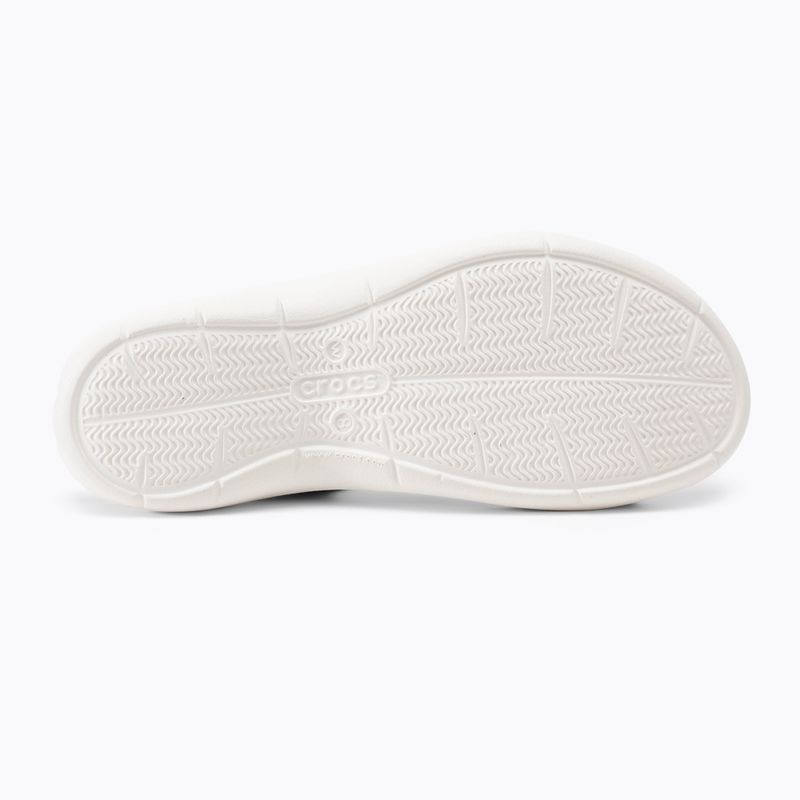 Дамски чехли Crocs Swiftwater Sandal W smoke/white 4