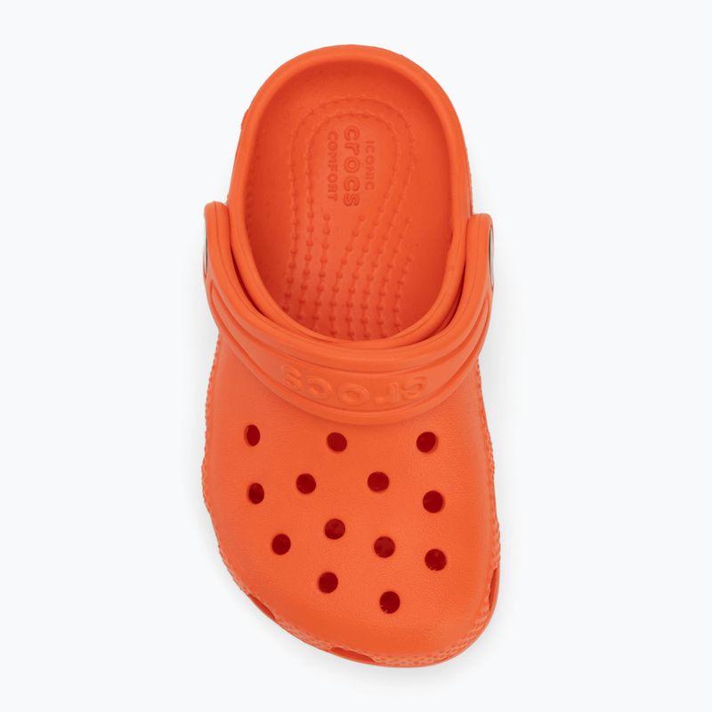 Crocs Classic Clog Kids мандаринови джапанки 6