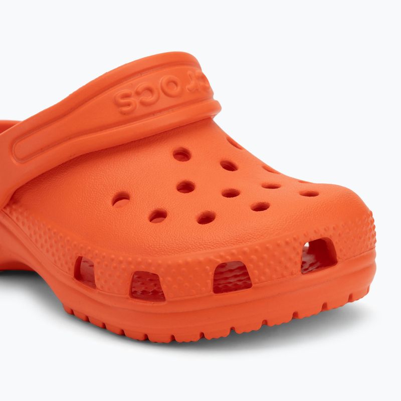 Crocs Classic Clog Kids мандаринови джапанки 8