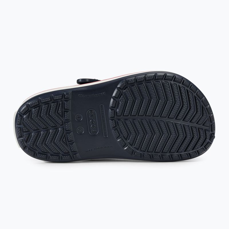 Детски джапанки Crocs Crocband Clog Kids navy/red 5
