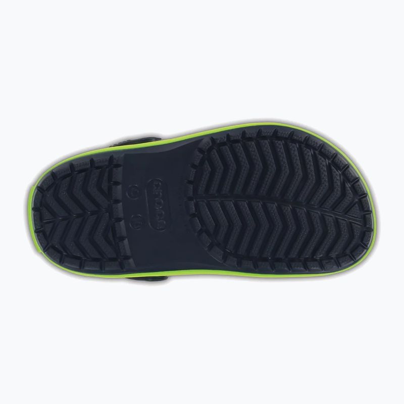 Crocs Crocband Clog Детски джапанки navy/volt green 6