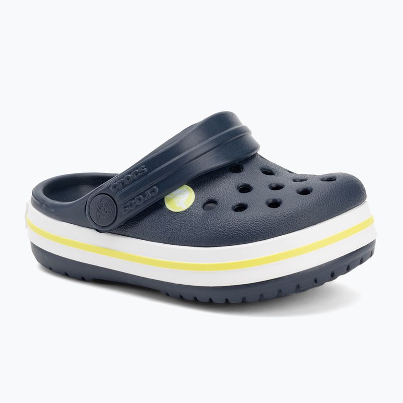 Crocs Crocband Clog Детски джапанки navy/citrus 2