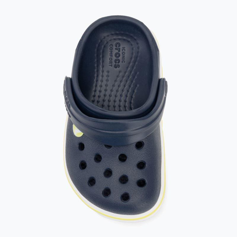 Crocs Crocband Clog Детски джапанки navy/citrus 6