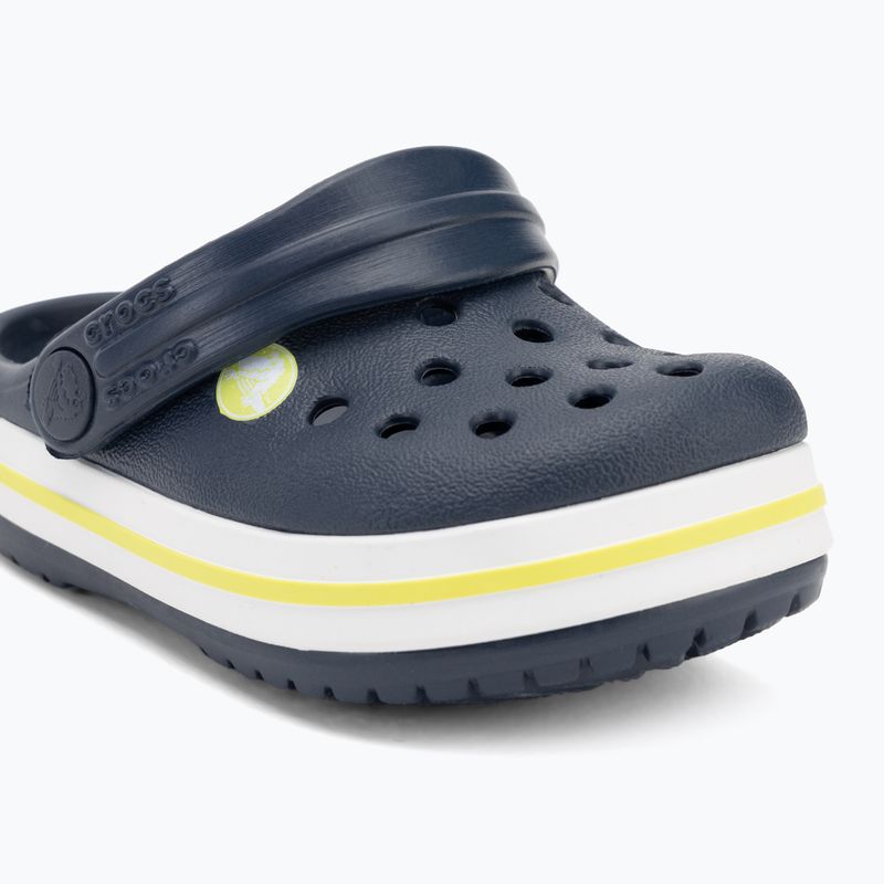 Crocs Crocband Clog Детски джапанки navy/citrus 8