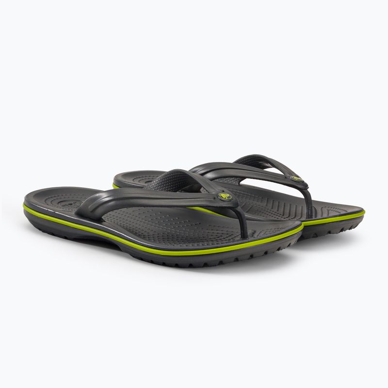 Crocs Crocband Flip джапанки сиви 11033-0A1 4