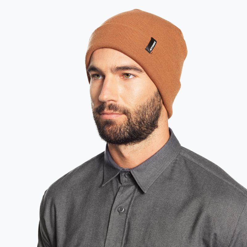 Зимна шапка Atomic Alps Rolled Cuff Beanie brown 2