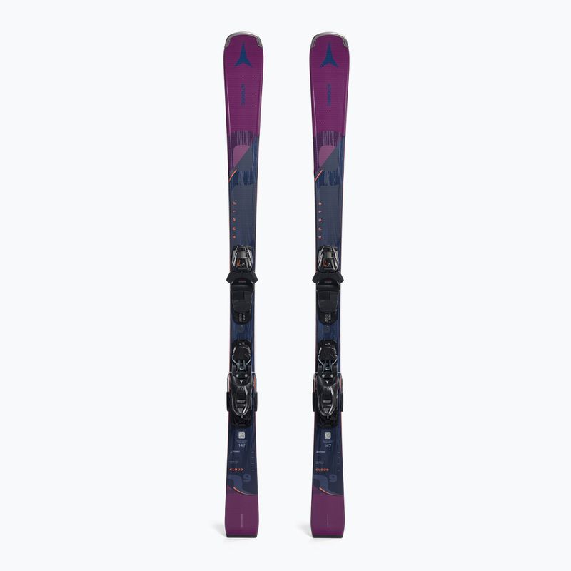 Дамски ски за спускане Atomic Cloud Q9 + връзки M10 GW black/berry