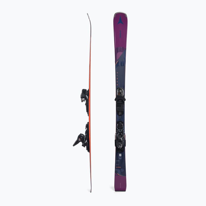 Дамски ски за спускане Atomic Cloud Q9 + връзки M10 GW black/berry 2
