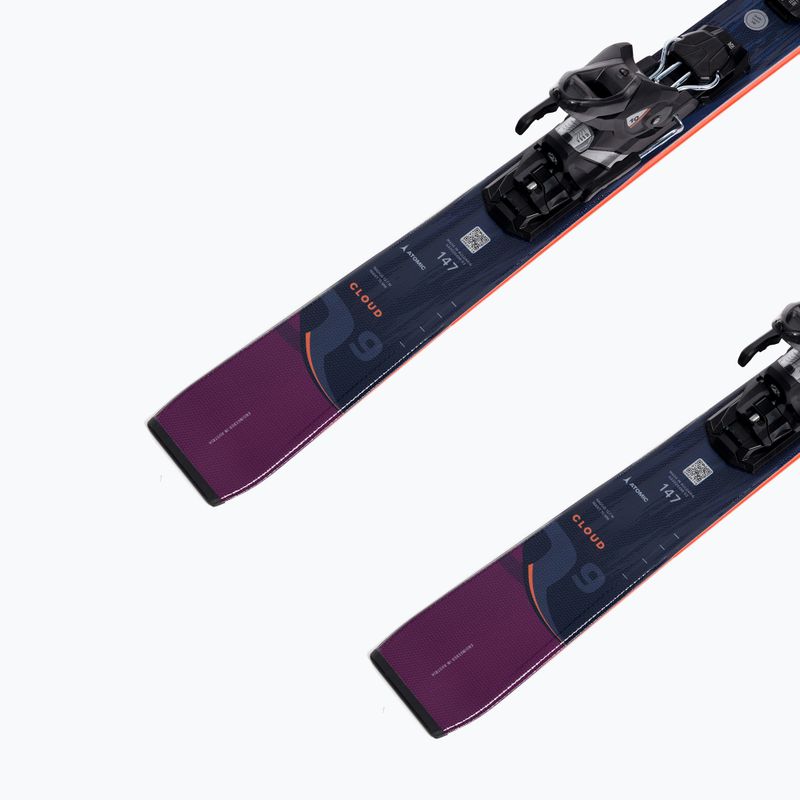 Дамски ски за спускане Atomic Cloud Q9 + връзки M10 GW black/berry 9