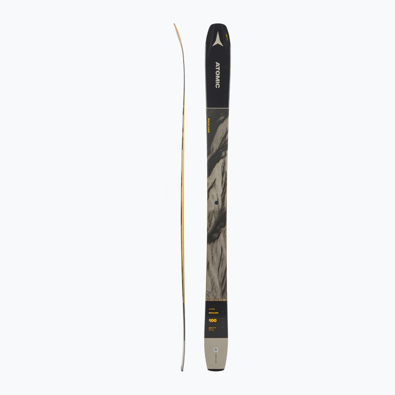 Мъжки ATOMIC Backland 100 skate ski black/grey AA0029530 2