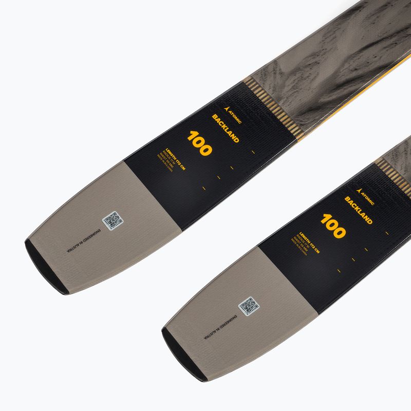 Мъжки ATOMIC Backland 100 skate ski black/grey AA0029530 7
